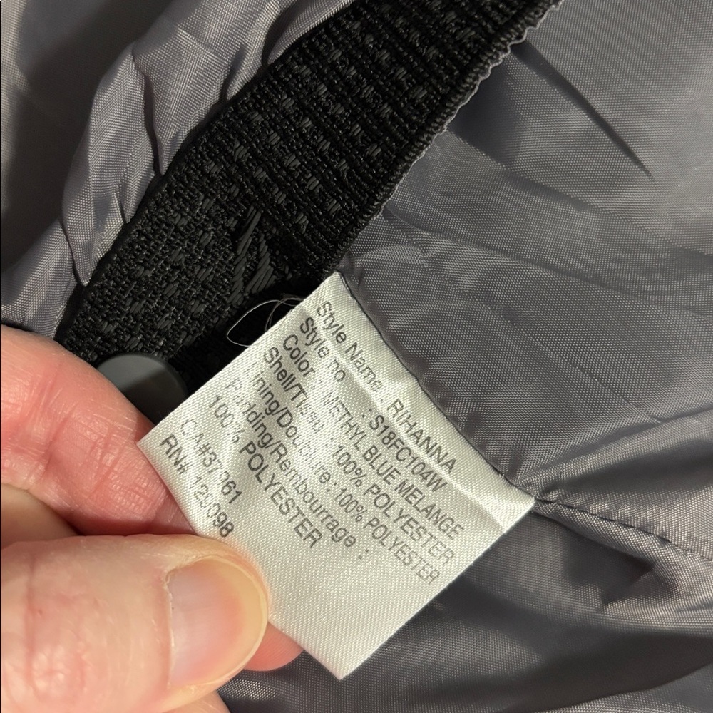 Firefly Rihanna Ski Jacket with Hood Size Small Colour Blue - Picture 11 of 15